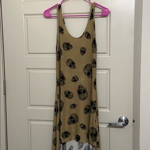 Halloween sugar skull dress